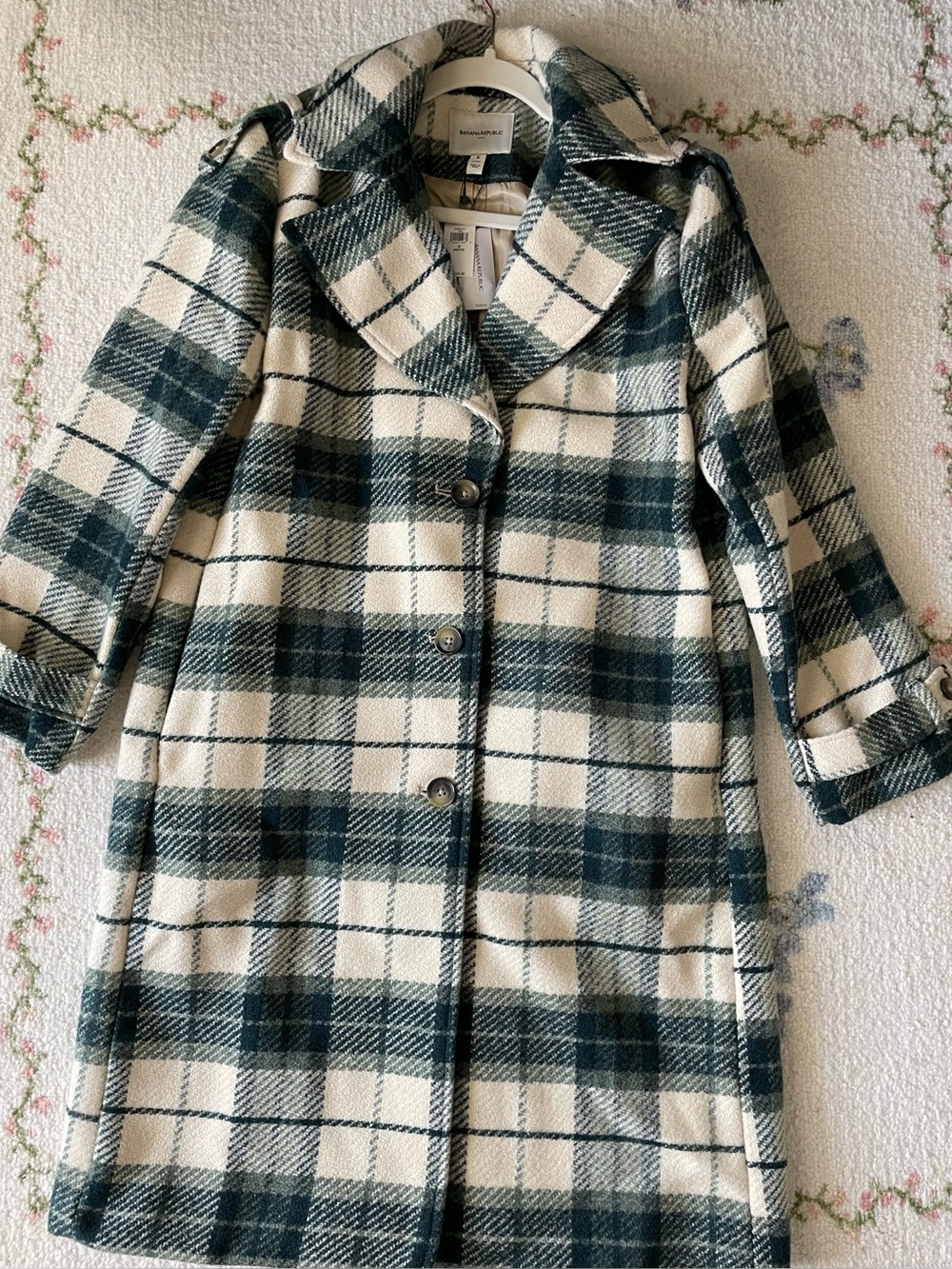 BR Wool-Blend Coat